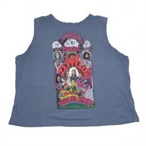 Old Navy Led Zeppelin Concert Poster Graphic Tank Top